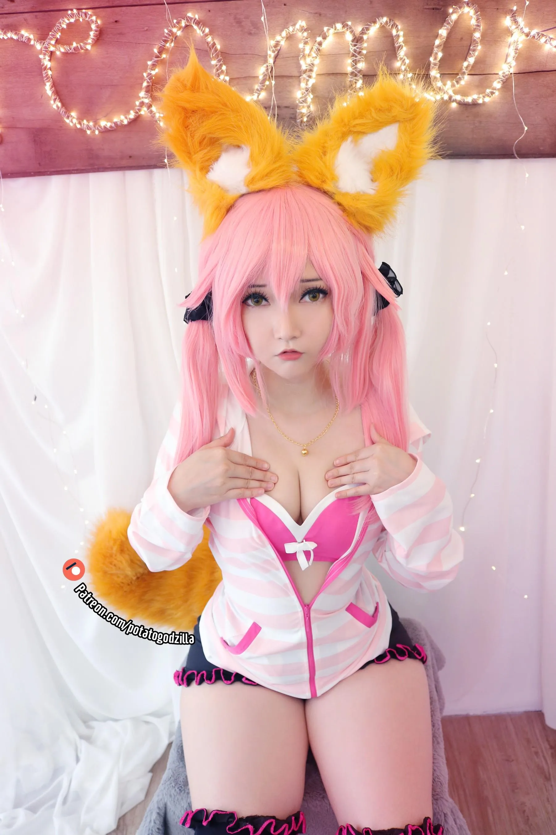 Potato Godzilla – NO.76 Tamamo School Uniform [50P]插图7